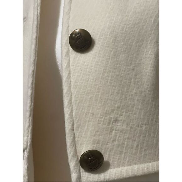 Juicy Couture cream long Peacoat M - Picture 3 of 12